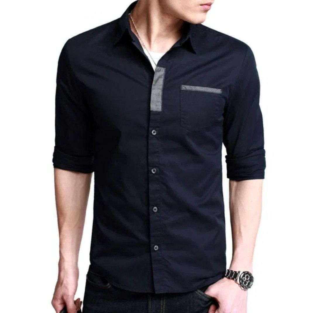 Elegant Classy Black Men's Shirt