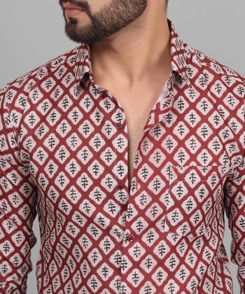 Renaissance Men's Printed Shirt