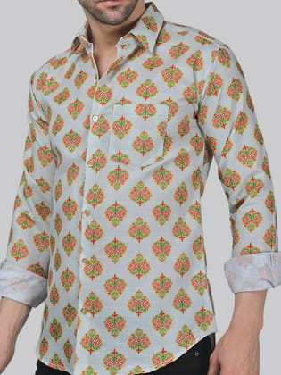 Eclectic Men's Printed Shirt