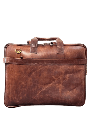 Genuine Leather Laptop Bag | 15.6 inches