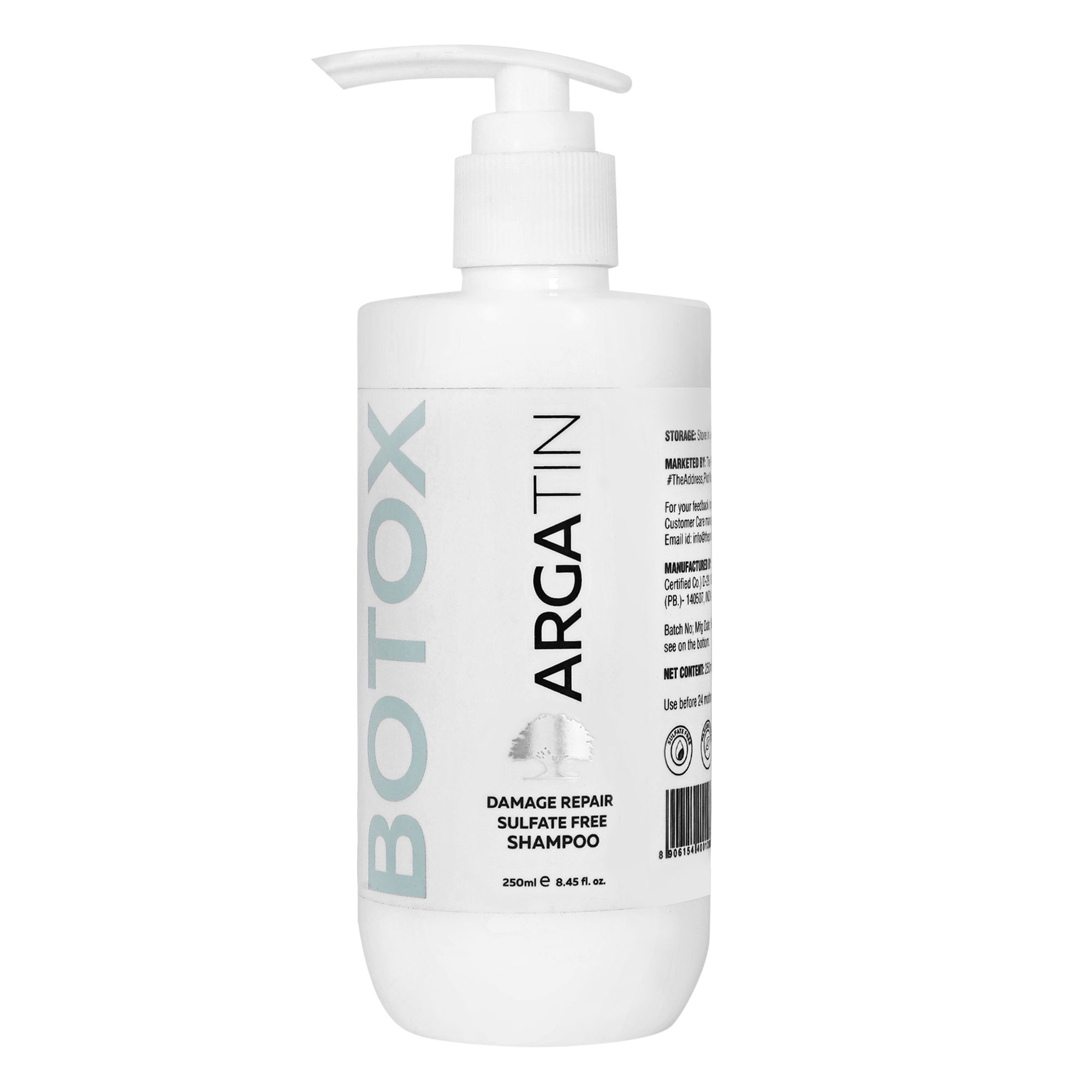 ARGATIN BTX Damage Repair Sulfate Free Shampoo 250ML