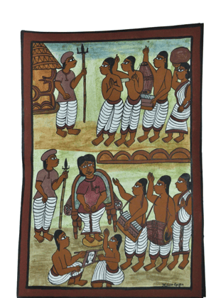 Jharcraft Paithkar Painting Natural Colour (PG00052)