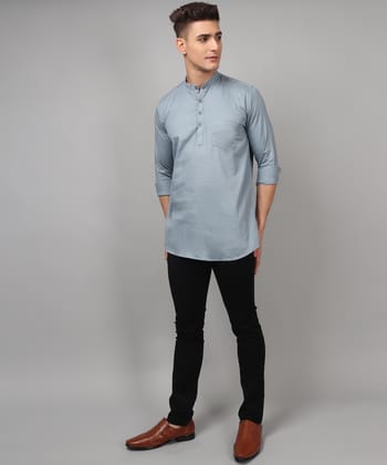 Ethnic Grey Kurta for Men