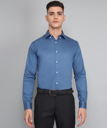 Blue Casual/Formal Shirt for Men