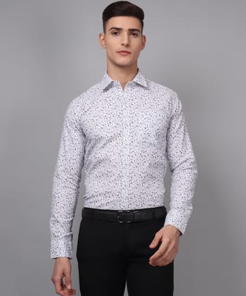 Men's Printed Shirt | Cotton Linen