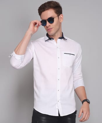 White Shirt for Men | 100% Cotton