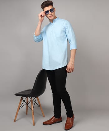 Ethnic Sky Blue Kurta for Men