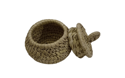 Jharcraft Sabai Grass Round Box (GR00001)