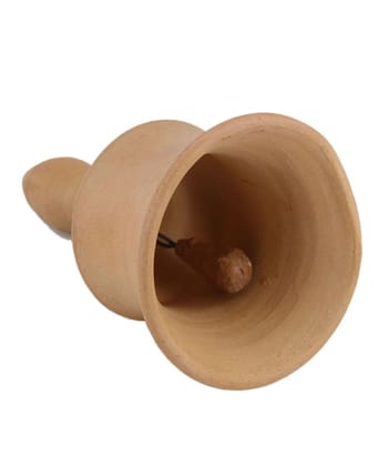 Terracotta Pooja Bell (Ghanti)