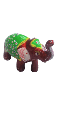 Jharcraft lac Toy Small Elephant (LE00012)