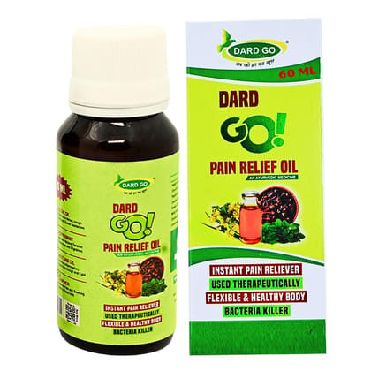 DARDGO Pain Relief Oil for Joint Pain. Knee Pain, Sciatica Pain, Body Pain Relief | 60 ml Pack of 1