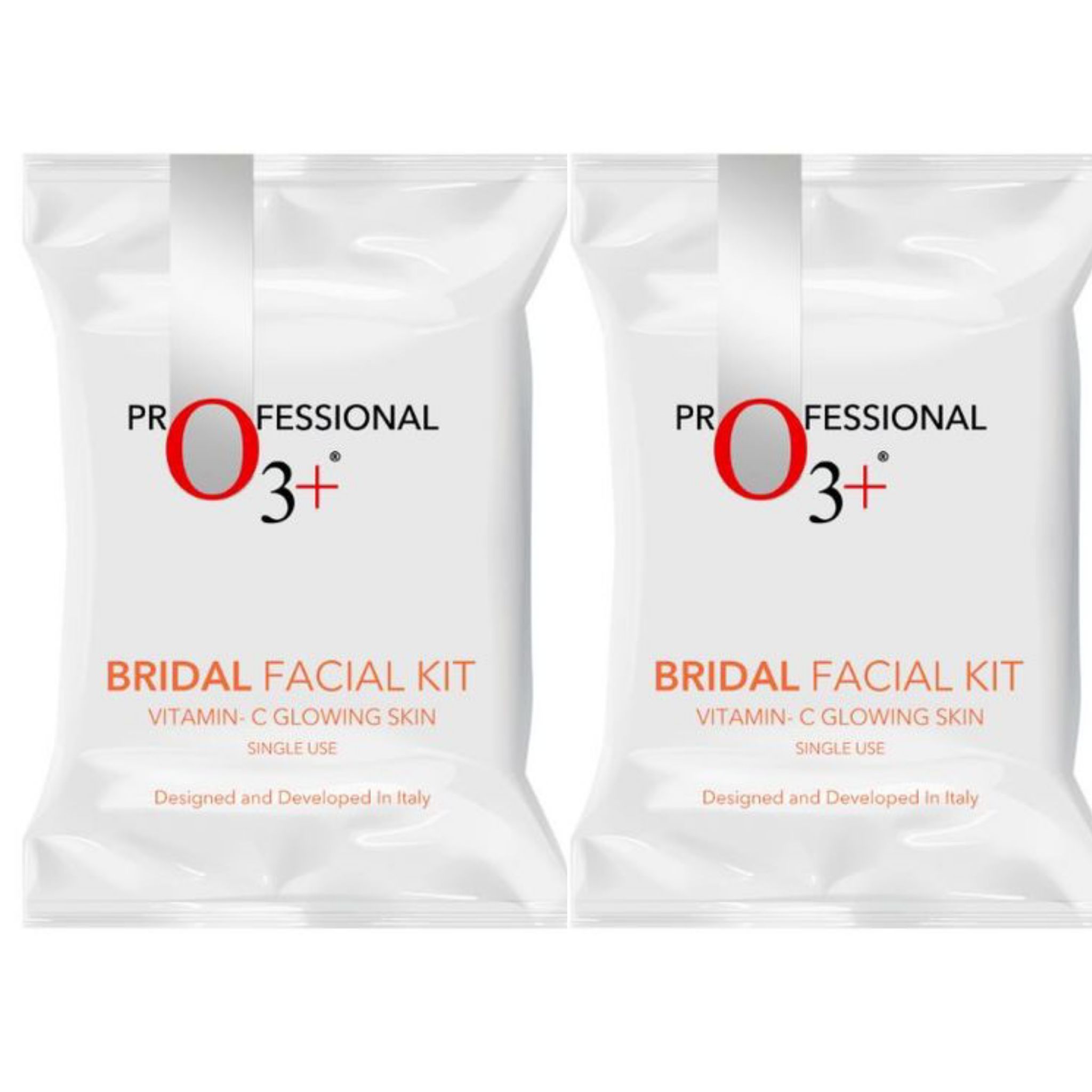 O3+ Bridal Facial Kit Vitamin C Glowing Skin (67gm+69ml) Pack of 2