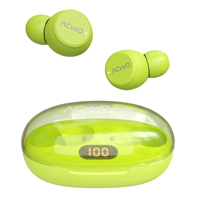 Buy ACwO DwOTS Trans Snug Fit Earbuds with Instant Auto Connect