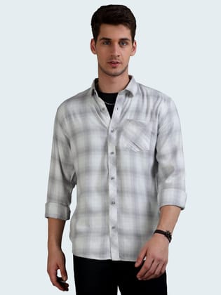 Dapper Checkpoint Full Sleeves Overshirt