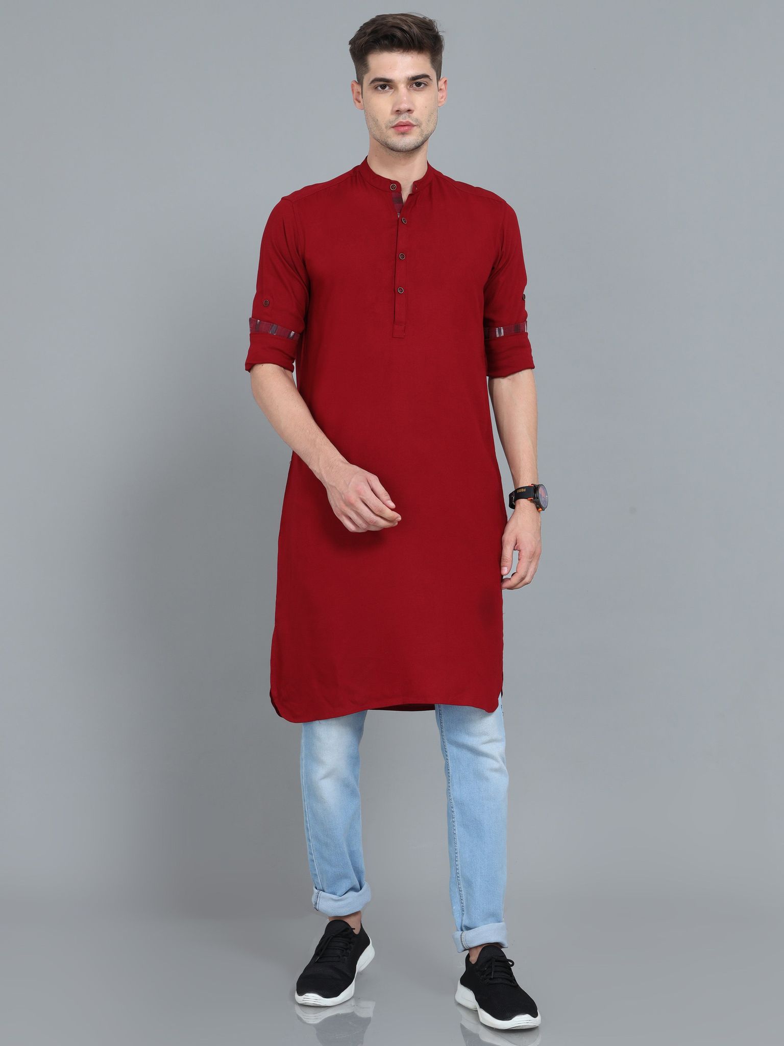 Carmine Swank Kurta