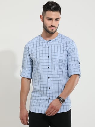 Checksist Blue Shirt