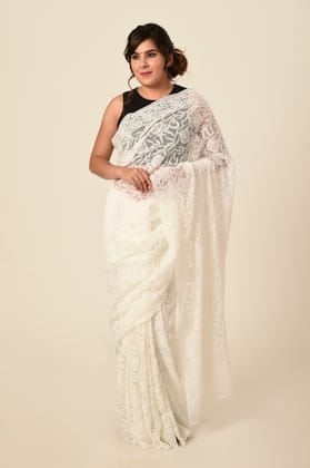 Ladies New Fashion Hand Chikankari Saree