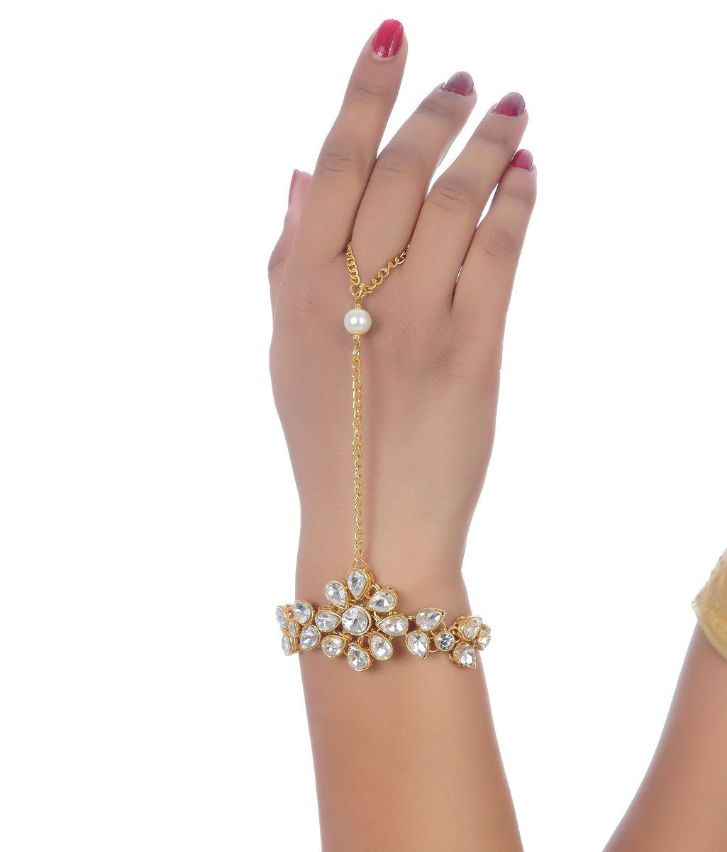 Amazon.com: Ring Bracelet Hand Chain