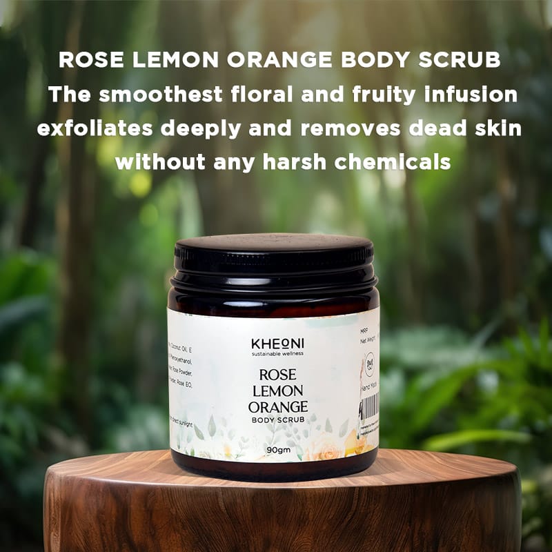 ROSE LEMON ORANGE BODY SCRUB