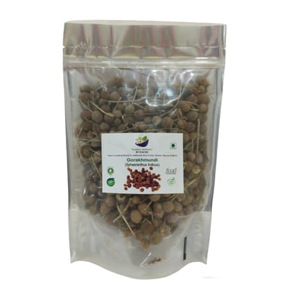 Kunjika Jadibooti Gorakmundi - Sphaeranthus Indica - Gorakh Mundi - Sphaeranthus Hirtus Dried - 100 gm