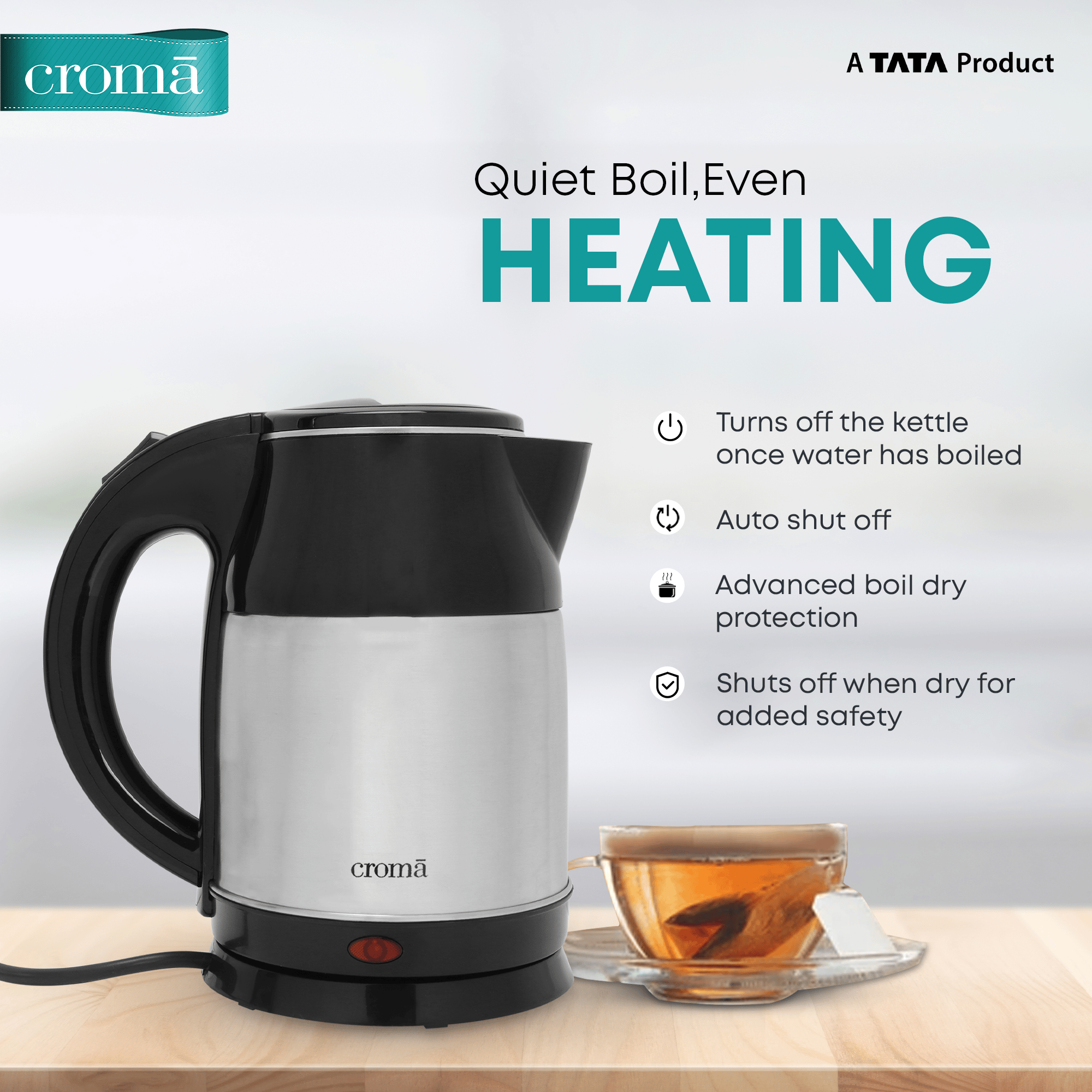 Electric kettle outlet croma