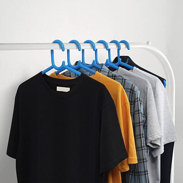SHUBHAM Plastic Clothes Hangers for Wardrobe Heavy Duty Storage