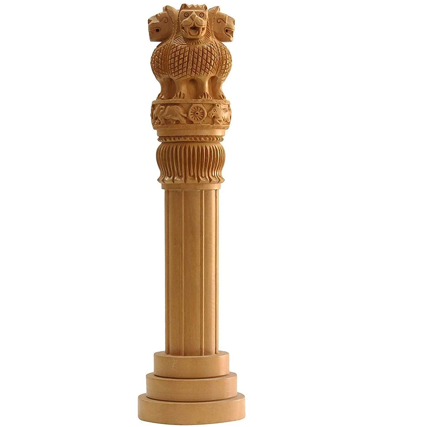 14-Inch Ashok Stambh for Office Decor and Study Table Decoration.