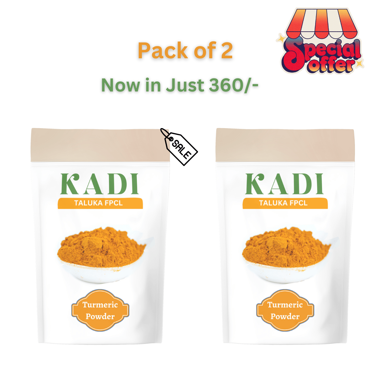 Turmeric Powder | 2 Packs