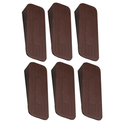 ALP Brown Door Stoppers, Pack of 6