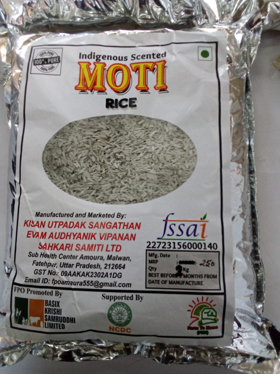 Indigenous Scented Rice | Moti | 5Kg