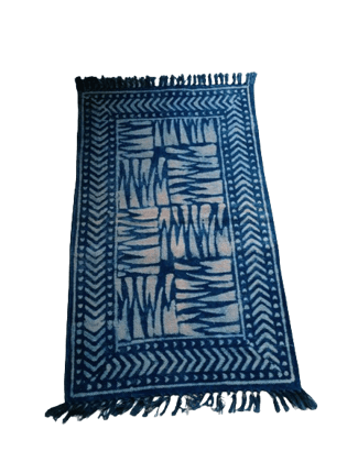 Jodhpur Rug's  Handmade Cotton Soft Multi-Purpose Floor Rug, for Bedroom Living Room Kitchen Bedside Runner 2x3 Feet