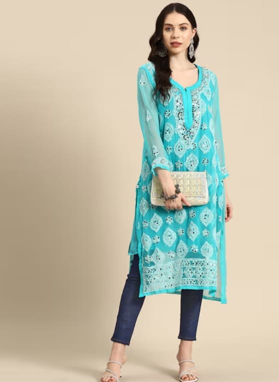 Chikankari Kurtis