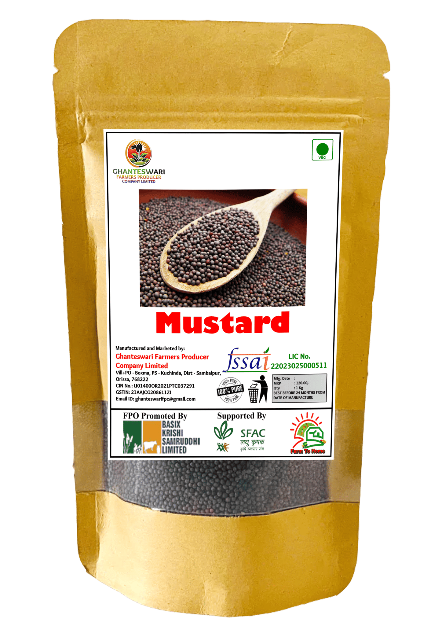 Premium Mustard | 1Kg