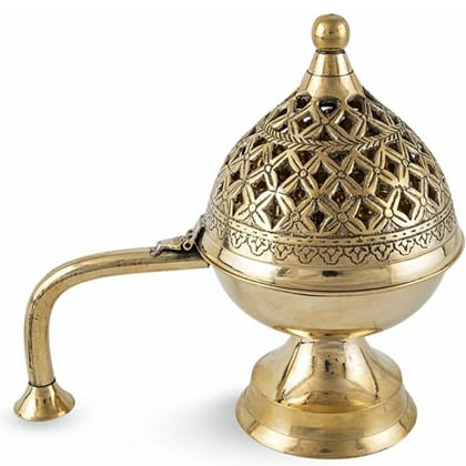 AYERAA HANDICRAFTS / BRASS INCENSE BURNER