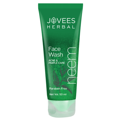 Jovees Neem Face Wash With Tea Tree Extracts | Oily & Acne Prone Skin