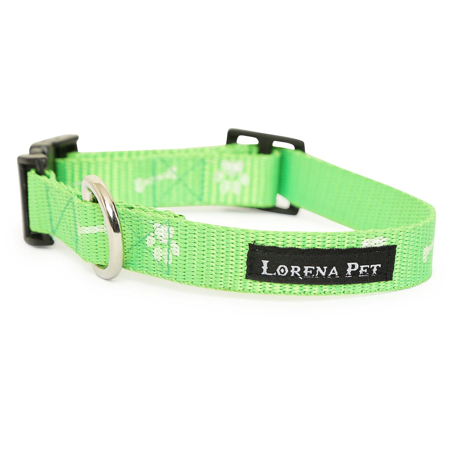 Fashion Classic Happy Green Dog Collar.