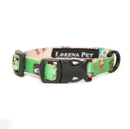 Fashion Nylon Printed Dog Collar For Puppy, Rabbit & Cat