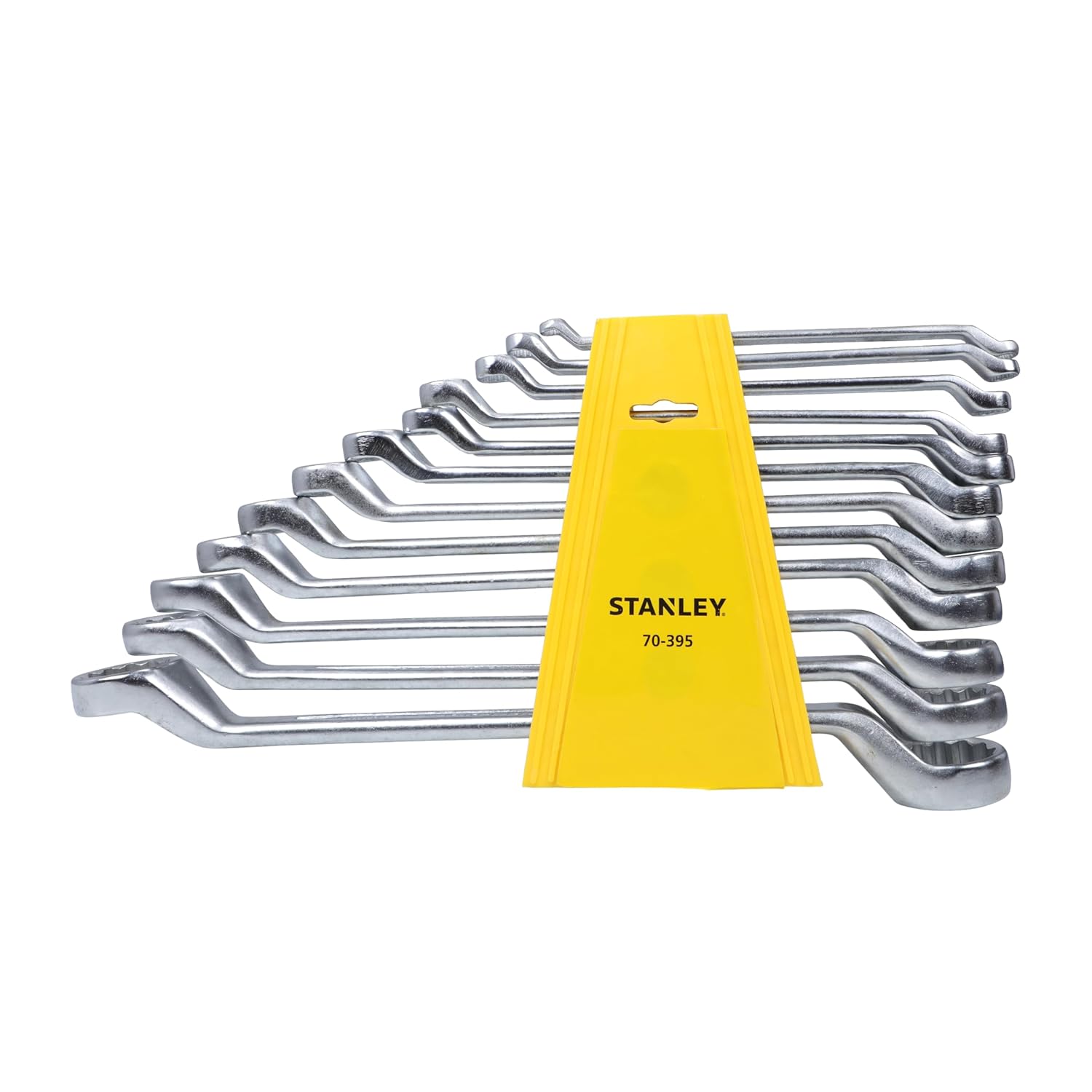 Stanley Ring Spanner 12Pcs Shallow Ofset Bihex Spanner Set ,6X7-30X32Mm 70-395E