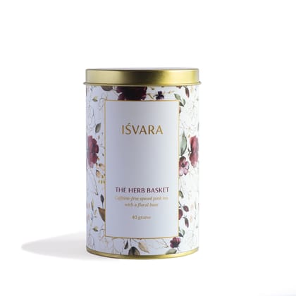 ISVARA The Herb Basket ~ Floral pink tea