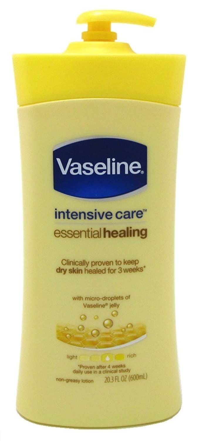 Vaseline Intensive Care Essential Healing Lotion 20.3 Fl Oz (600 Ml)