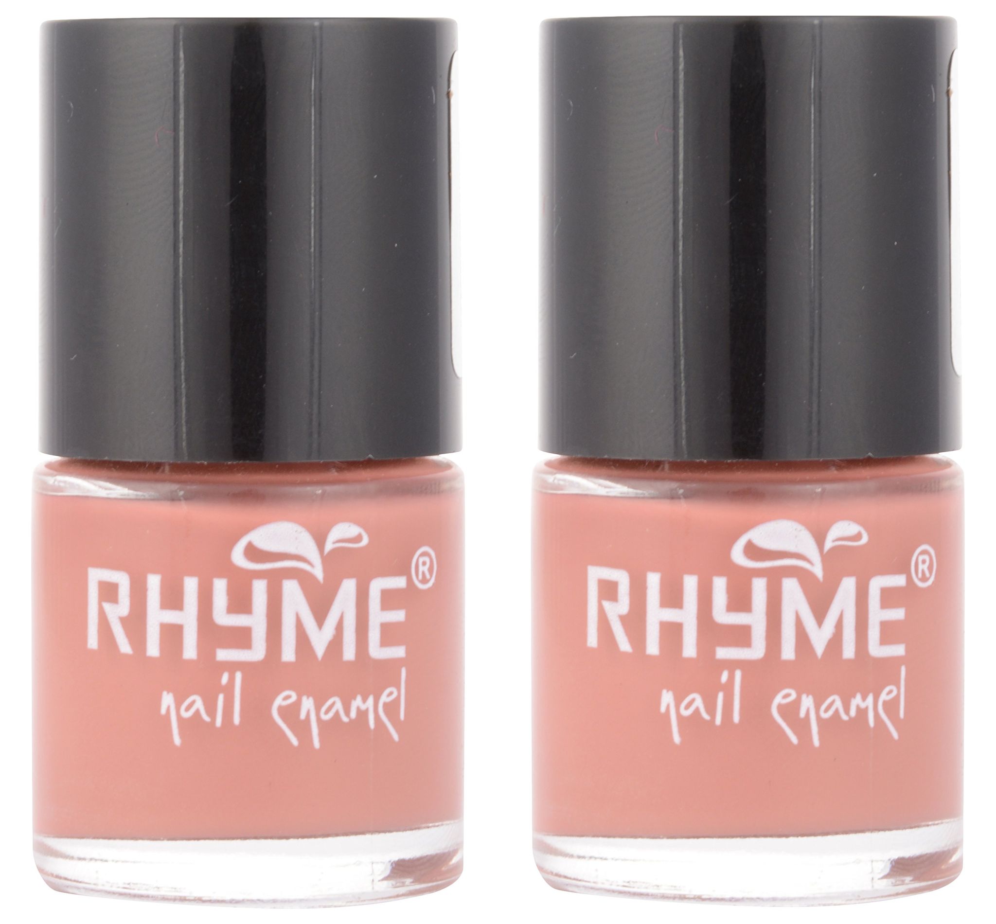 Rhyme Nail Enamel, Peach, 9 ml (Buy 1 Get 1 FREE)