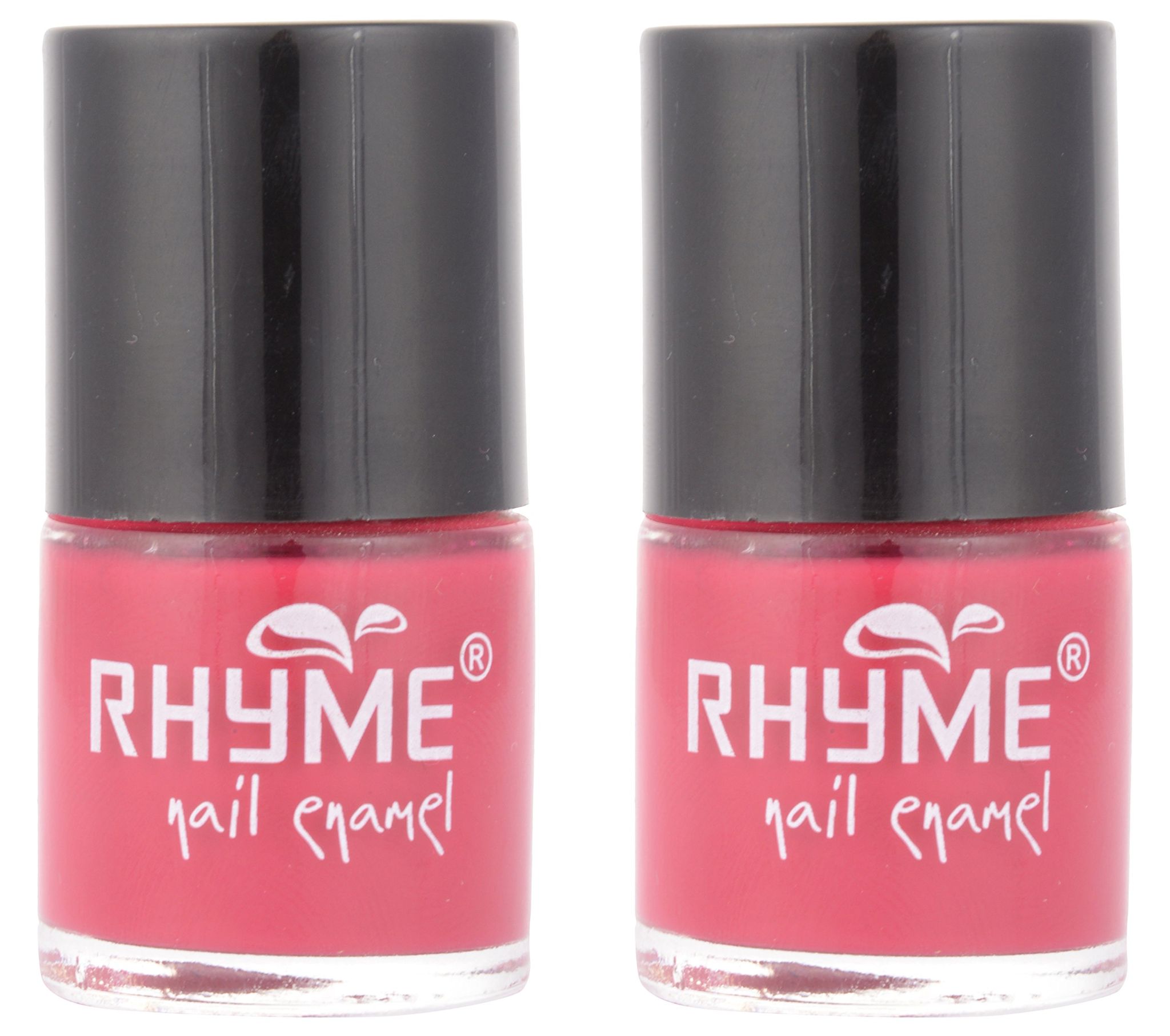 Rhyme Nail Enamel, Pink, 9 ml (Buy 1 Get 1 FREE)