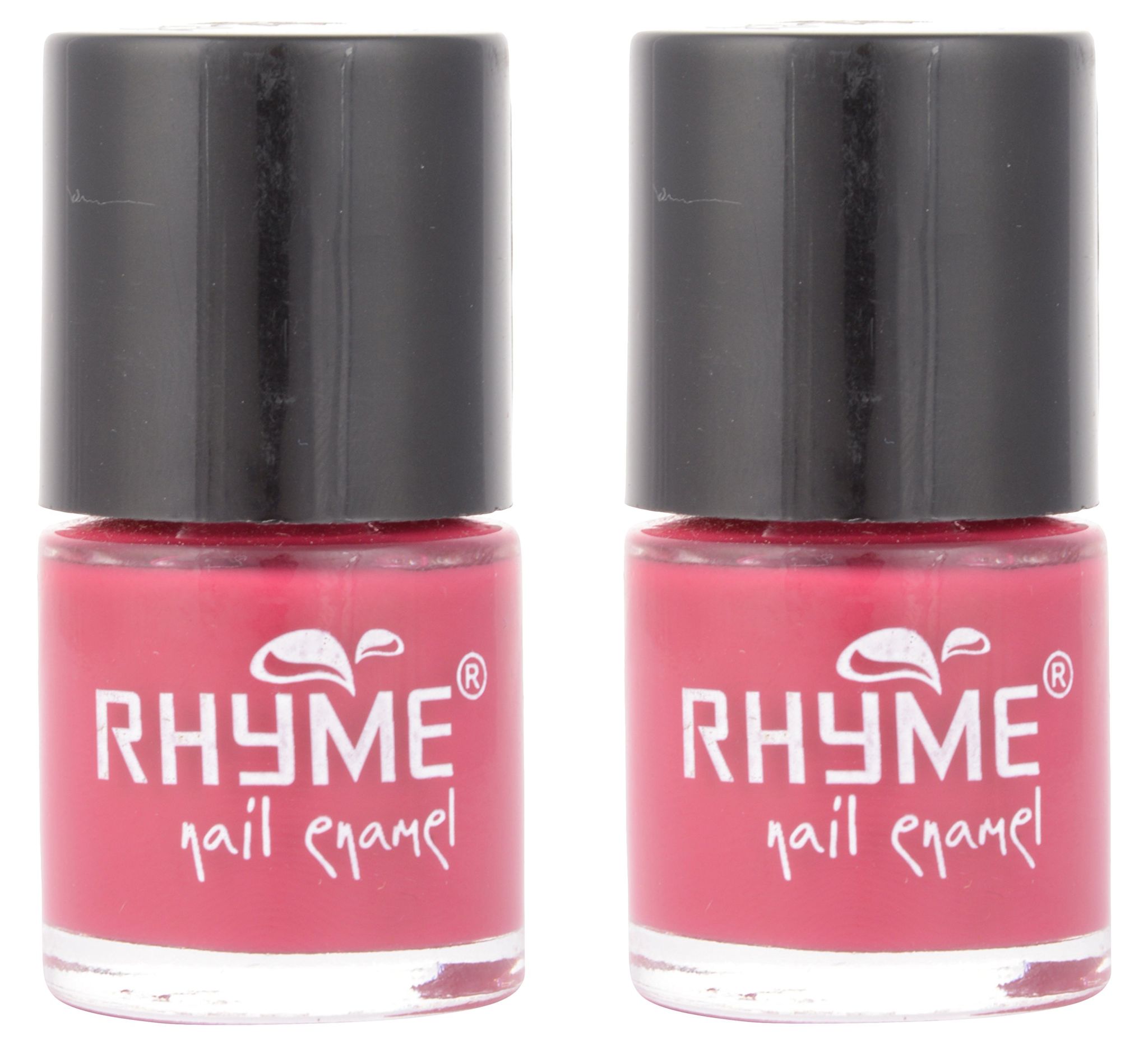 Rhyme Nail Enamel, Pink, 9 ml (Buy 1 Get 1 FREE)