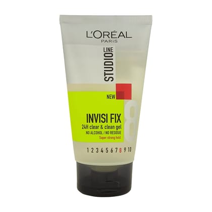 LOREAL STUDIO LINE INVISI FIX 24H clear & clean gel 8 150 mL