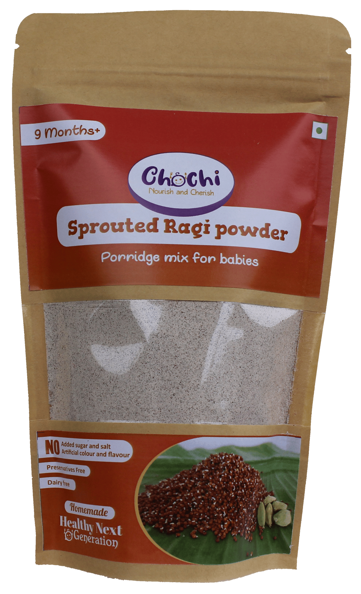 Sprouted Ragi Powder