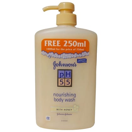 Johnsons Baby pH 5.5 Nourishing Body Wash with Honey (1000ml)