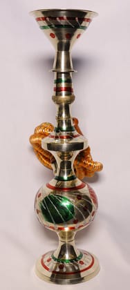 Al Karama Hookah Brass Hookah Golden-Color