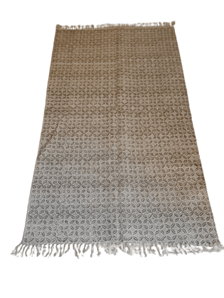 Jodhpur Rug's  Handmade Cotton Soft Multi-Purpose Floor Rug, for Bedroom Living Room Kitchen Bedside Runner 3x5 Feet Mulricolour