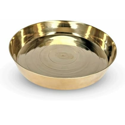 CREATIVO INDIA / BRAAS ROUND POOJA PLATE