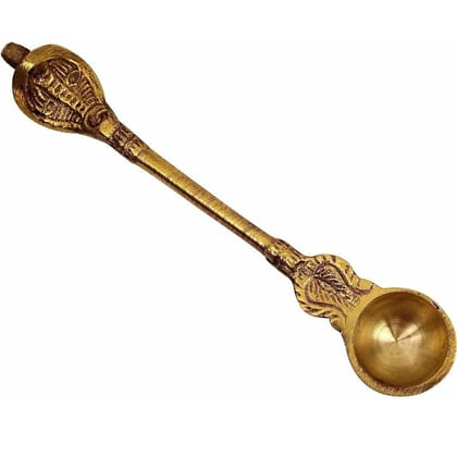 CREATIVO INDIA / BRASS SPOON FOR POOJA